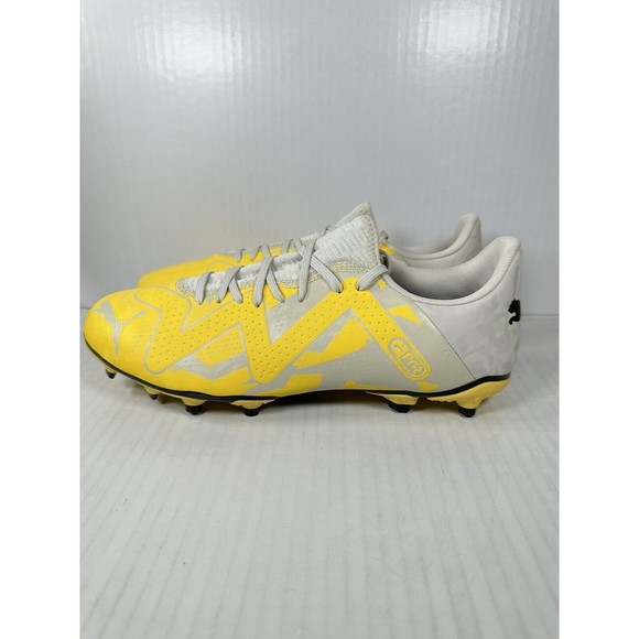 PUMA Future Play FG/AG Soccer Cleats Yellow Gray Mens Size 11 107377-04 NEW - Picture 3 of 8